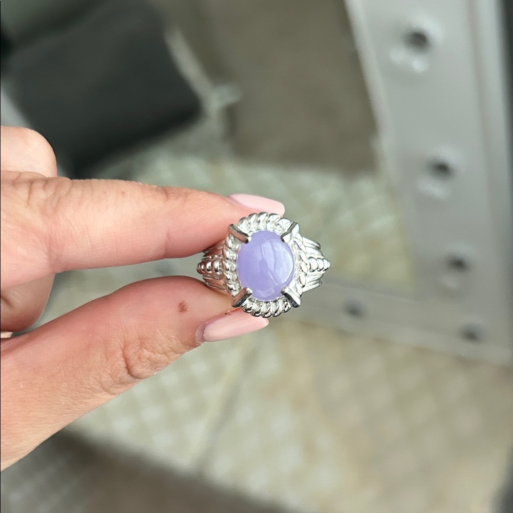 Judith Ripka Purple Women's Ring - Picture 2 of 3